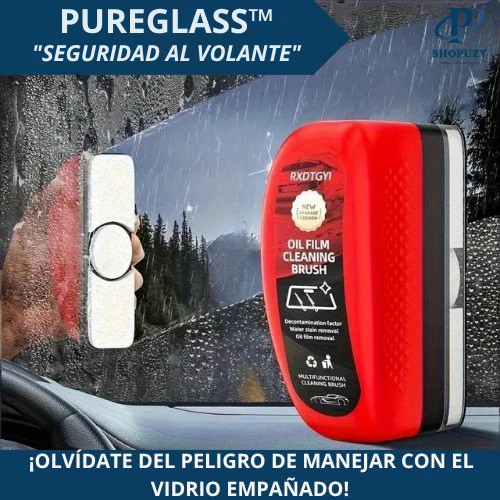 PUREGLASS™ CEPILLO DE LIMPIEZA VIDRIO EMPAÑADO