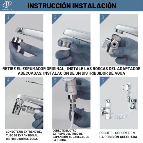 SPLASHPRO™ GRIFO TIPO DUCHA PARA LAVAMANOS