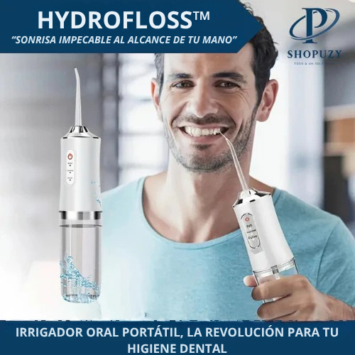 HYDROFLOSS™ IRRIGADOR ORAL PORTÁTIL