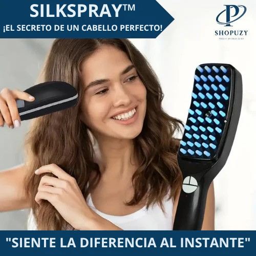 SILKSPRAY™ PEINE CON NANOMASAJE EN SPRAY