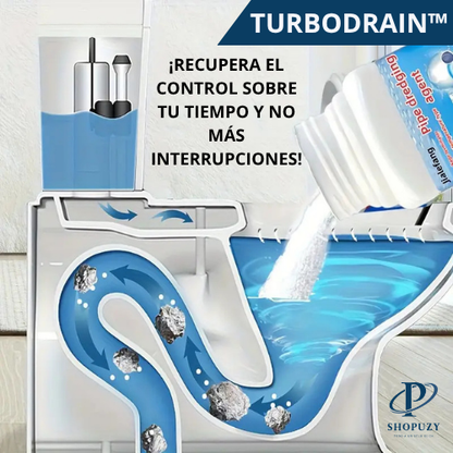 TURBODRAIN™ POLVO DESTAPA CAÑERIAS Y TUBERIAS