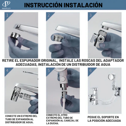 SPLASHPRO™ GRIFO TIPO DUCHA PARA LAVAMANOS