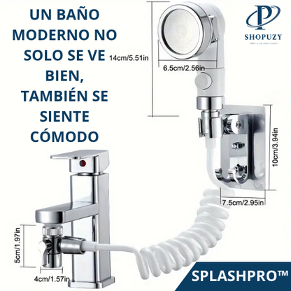 SPLASHPRO™ GRIFO TIPO DUCHA PARA LAVAMANOS