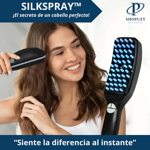 SILKSPRAY™ PEINE CON NANOMASAJE EN SPRAY